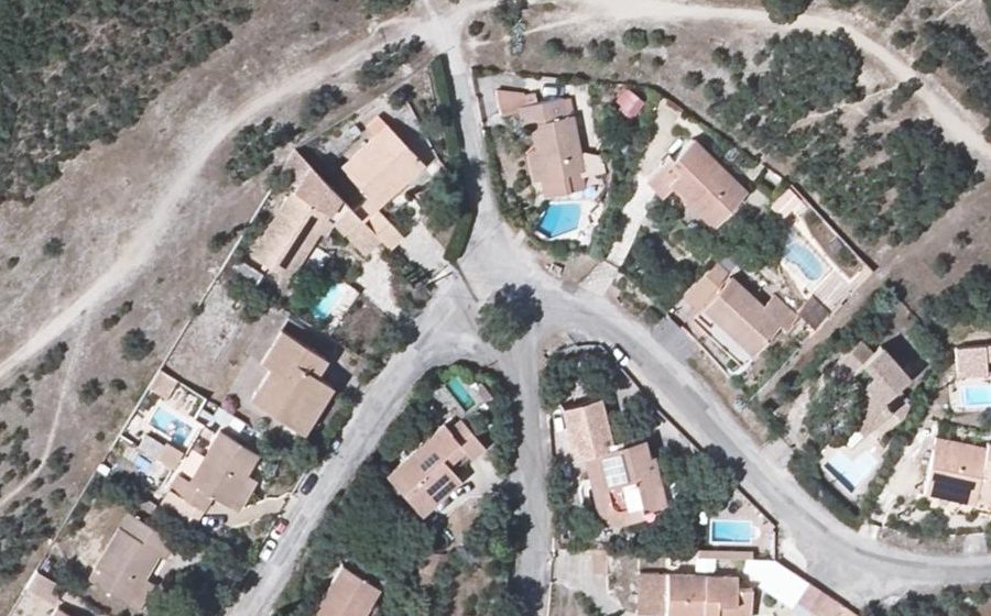 Vue aérienne du Mini-giratoire n°1123908288