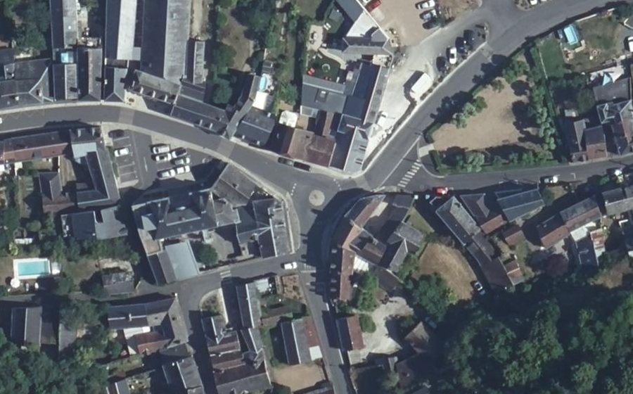 Vue aérienne du Mini-giratoire n°1123988666