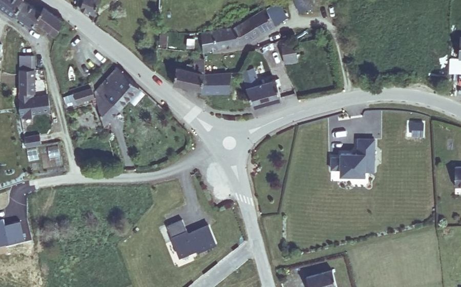 Vue aérienne du Mini-giratoire n°1124781084