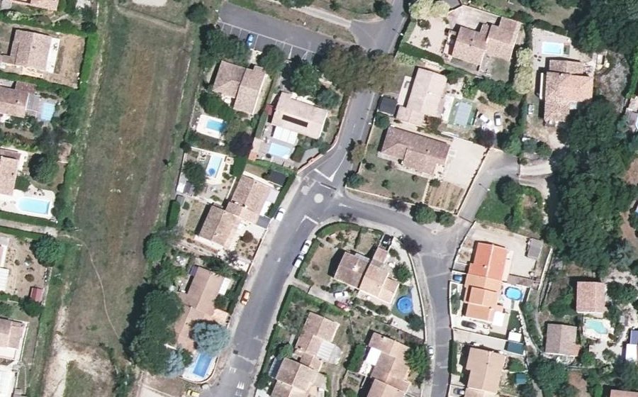 Vue aérienne du Mini-giratoire n°1125186750