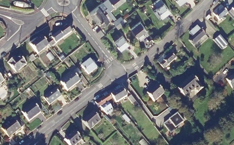 Vue aérienne du Mini-giratoire n°1126356728