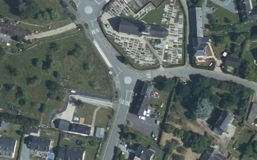 Vue aérienne du Mini-giratoire n°1127062103