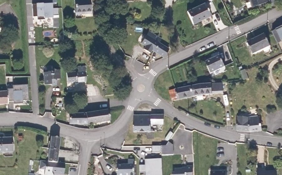 Vue aérienne du Mini-giratoire n°1131073925