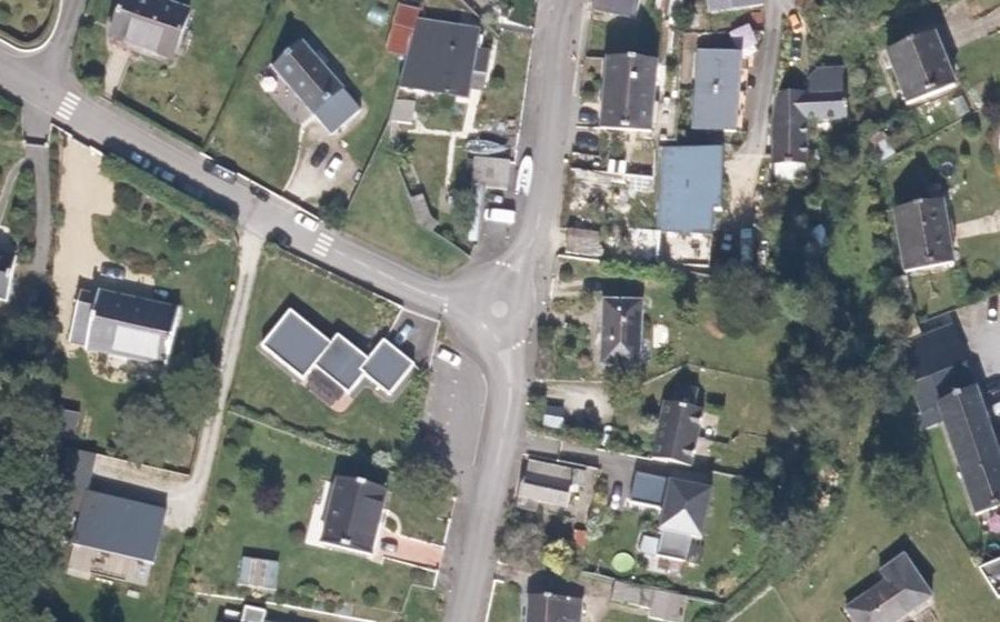 Vue aérienne du Mini-giratoire n°1131075384