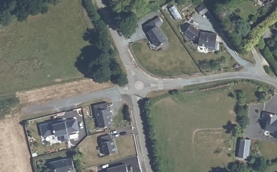 Vue aérienne du Mini-giratoire n°1132166895