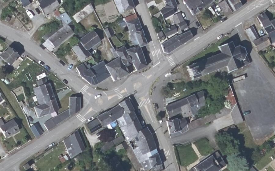 Vue aérienne du Mini-giratoire n°1132495968