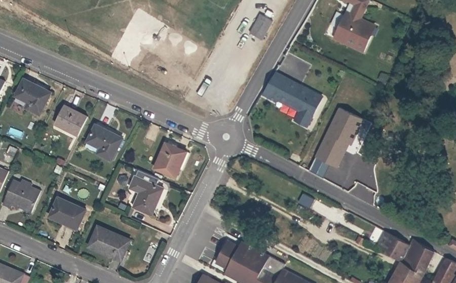 Vue aérienne du Mini-giratoire n°1134015557
