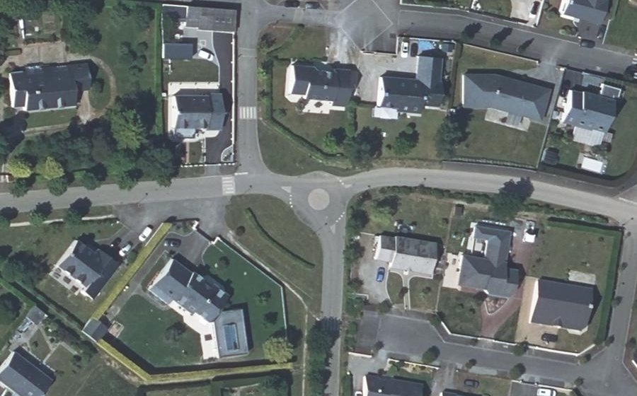 Vue aérienne du Mini-giratoire n°1134256227