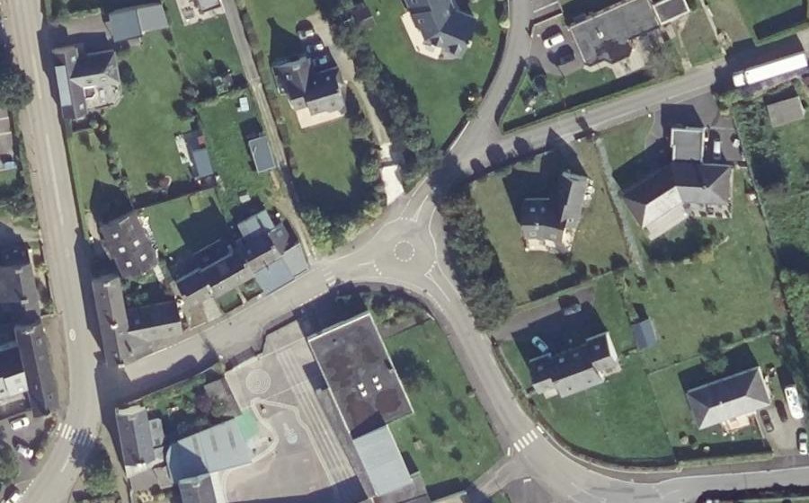 Vue aérienne du Mini-giratoire n°1137952907