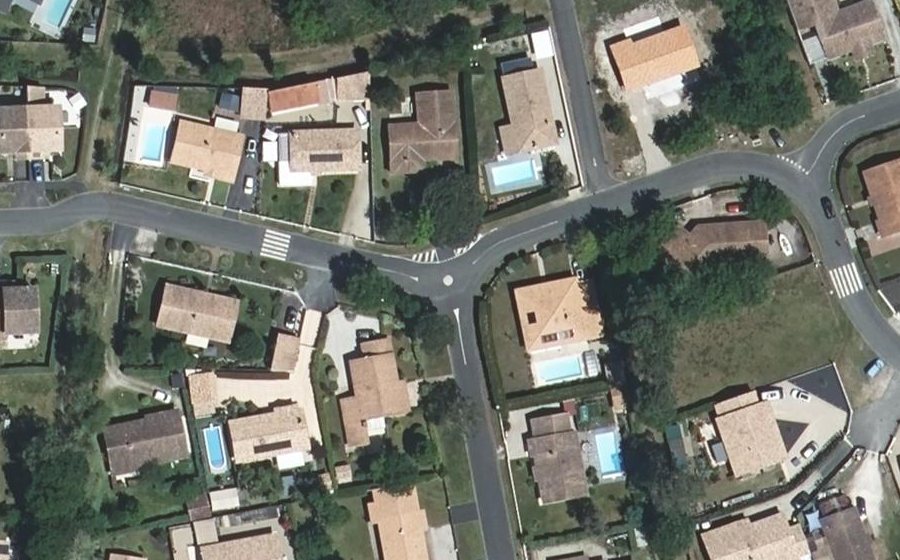 Vue aérienne du Mini-giratoire n°1139696950