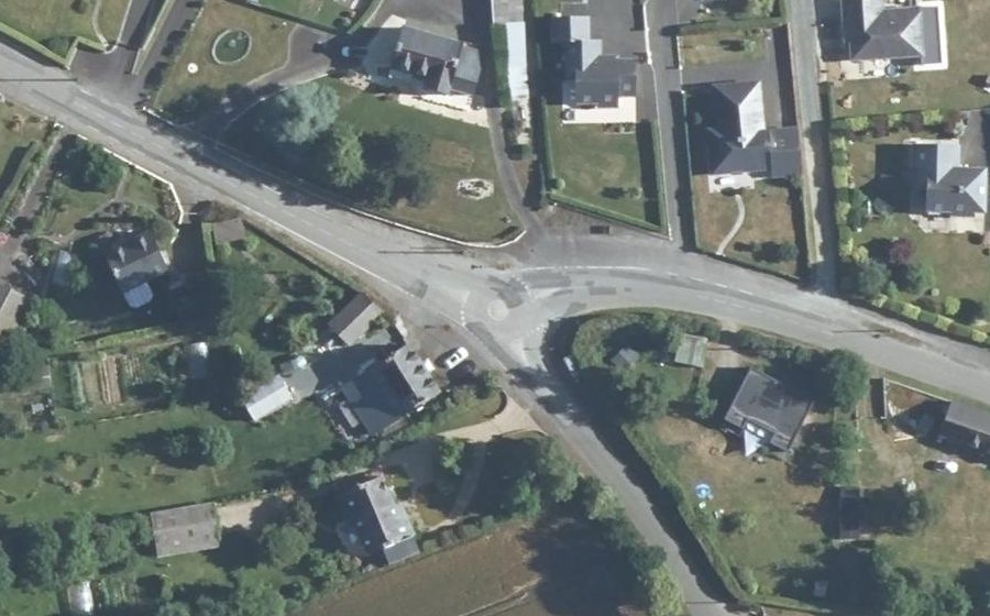 Vue aérienne du Mini-giratoire n°1141057402