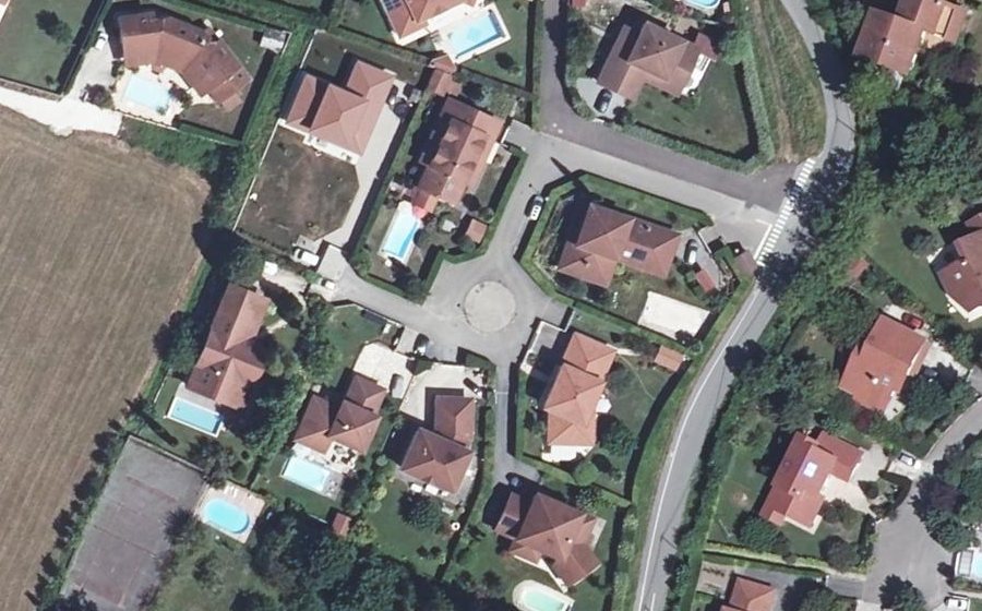 Vue aérienne du Mini-giratoire n°1142237940