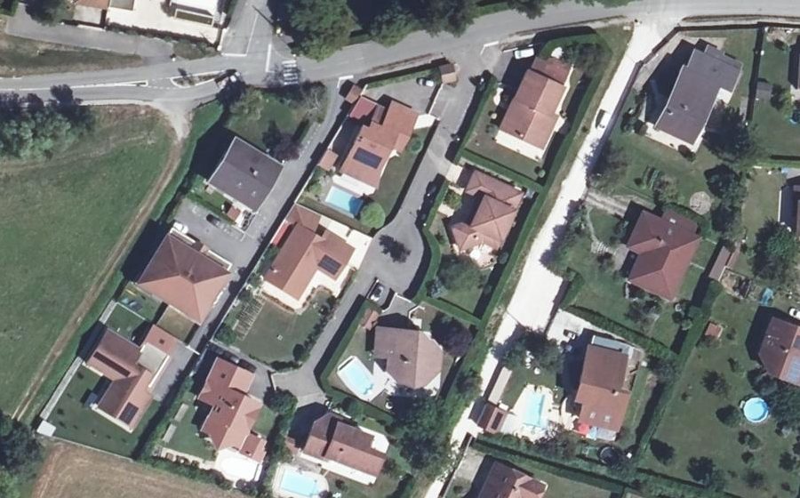 Vue aérienne du Mini-giratoire n°1142238090