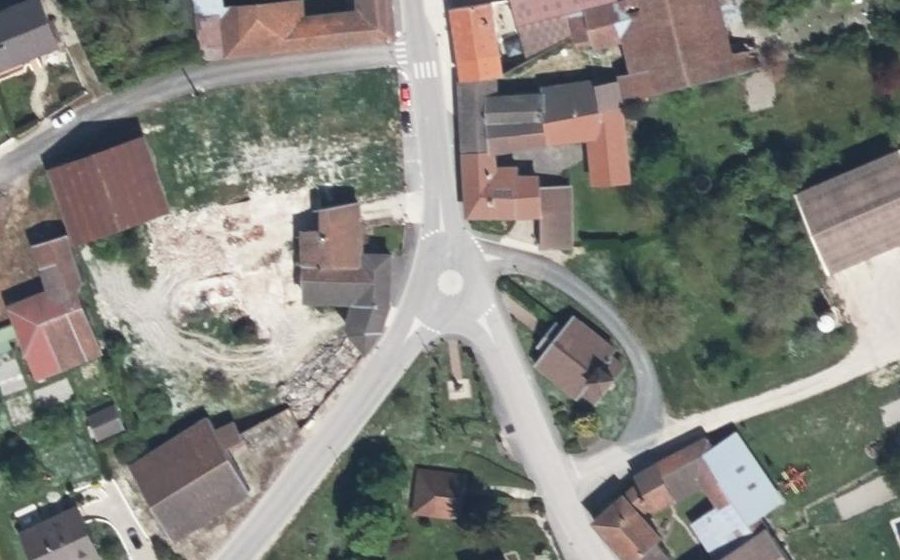 Vue aérienne du Mini-giratoire n°1143549136