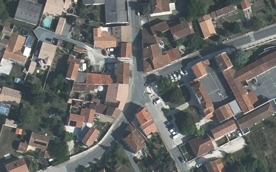 Vue aérienne du Mini-giratoire n°1143922179