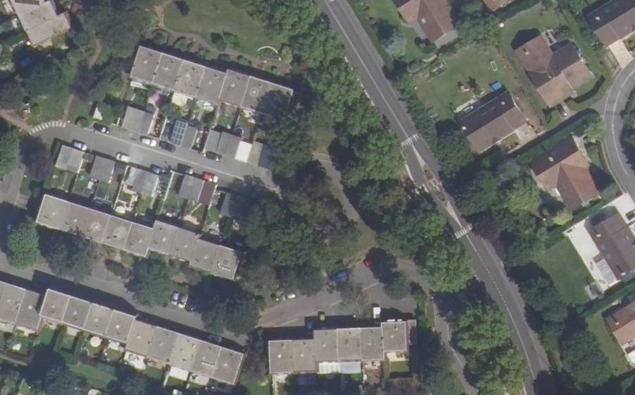 Vue aérienne du Mini-giratoire n°1145609034