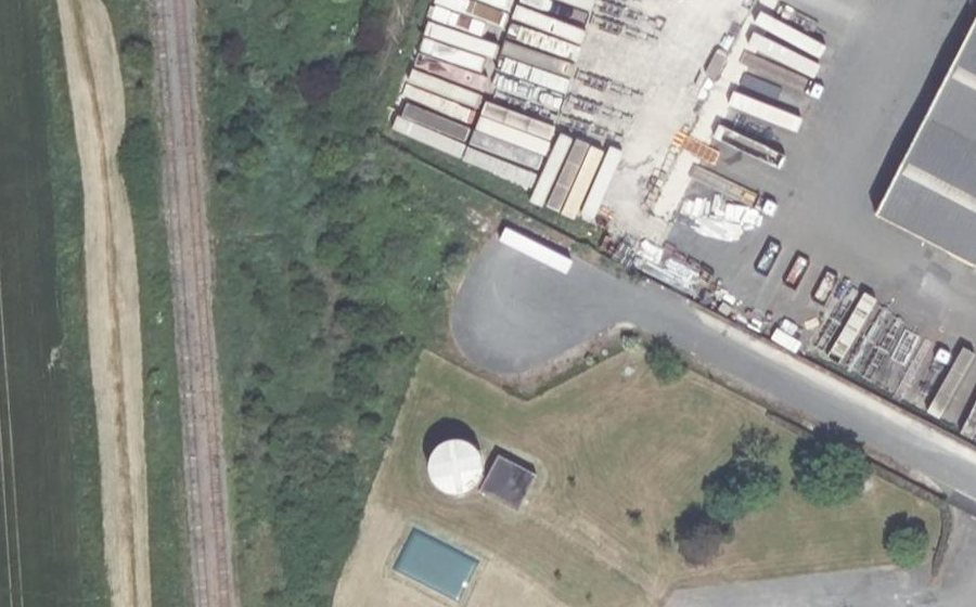 Vue aérienne du Mini-giratoire n°1148164794