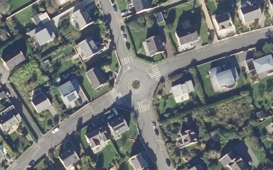 Vue aérienne du Rue Théodore Botrel