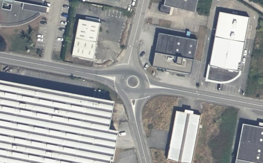 Vue aérienne du Mini-giratoire n°1151579150
