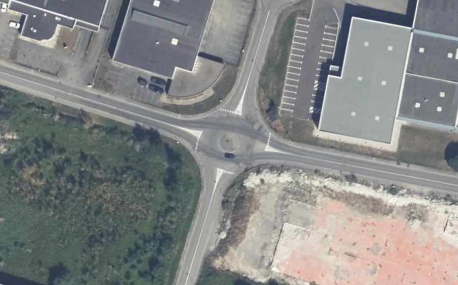 Vue aérienne du Mini-giratoire n°1151579244