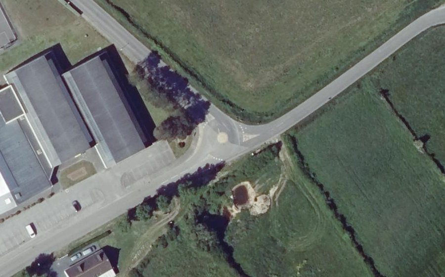 Vue aérienne du Mini-giratoire n°1156633775