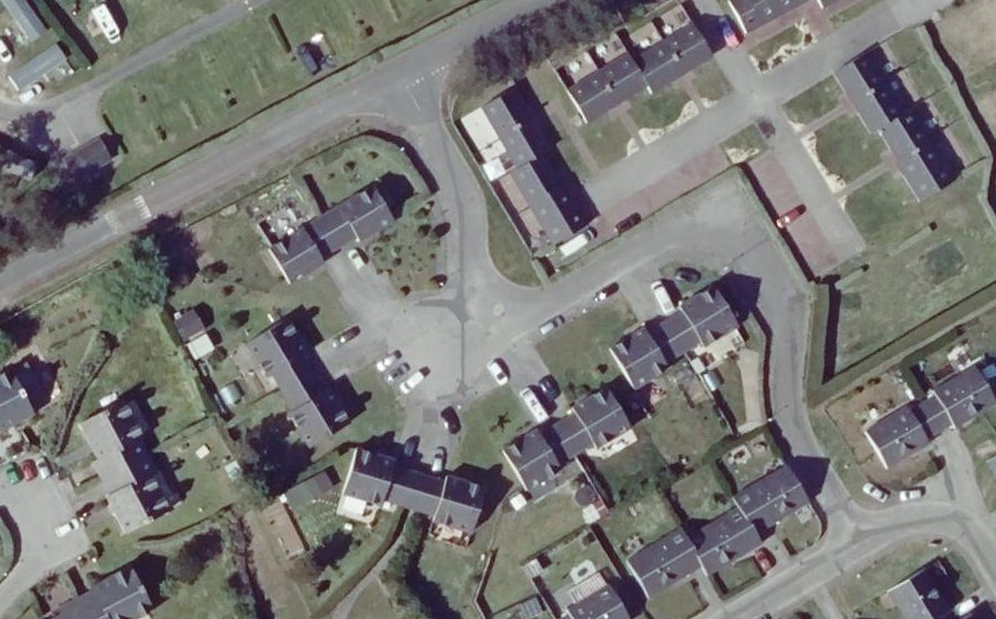 Vue aérienne du Mini-giratoire n°1156655091