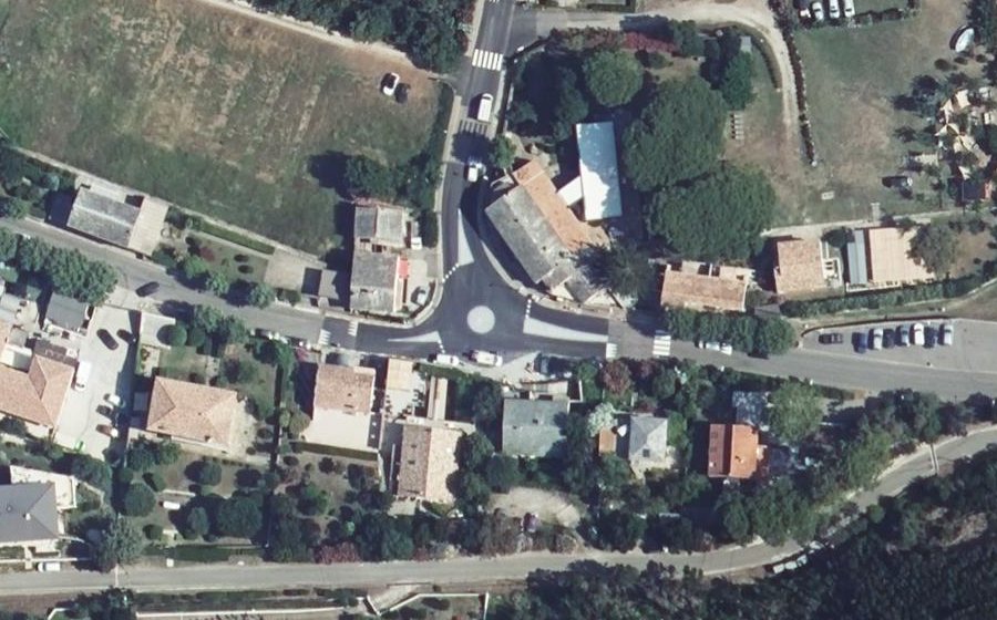 Vue aérienne du Mini-giratoire n°1157489889