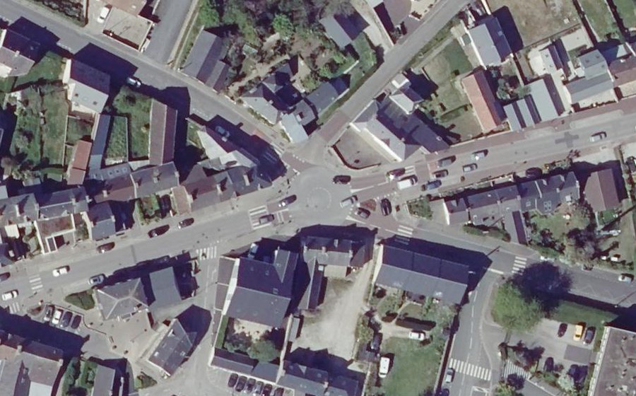 Vue aérienne du Mini-giratoire n°1157855810