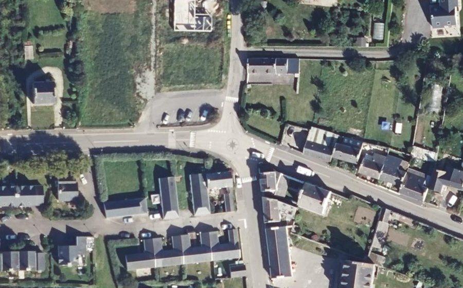 Vue aérienne du Mini-giratoire n°1160402400