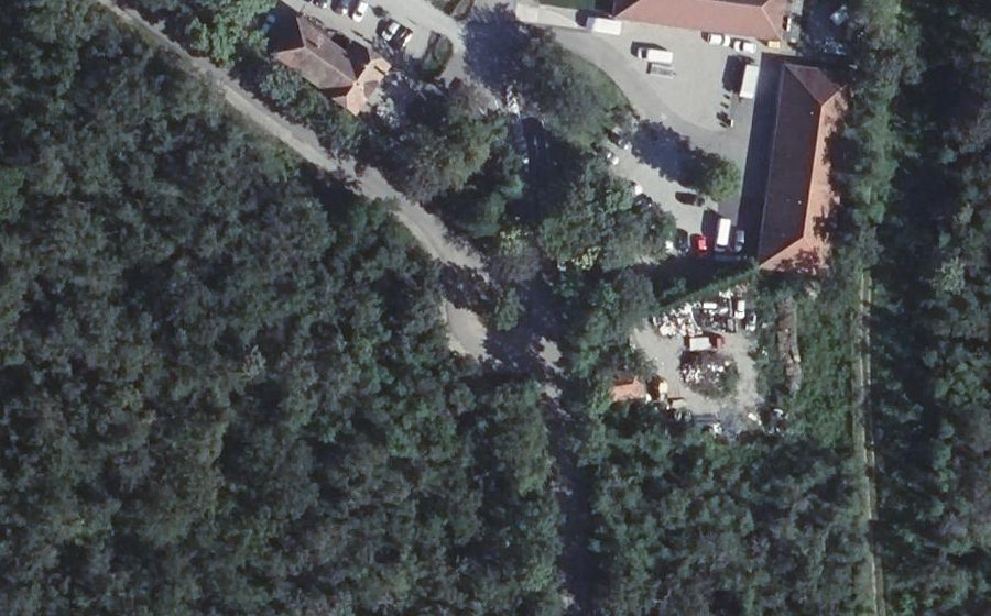 Vue aérienne du Mini-giratoire n°1163445714