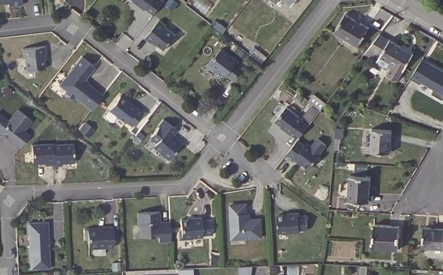 Vue aérienne du Mini-giratoire n°1163741762