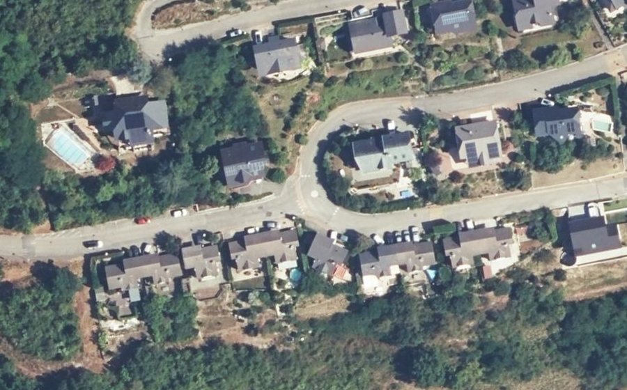 Vue aérienne du Mini-giratoire n°1163814767
