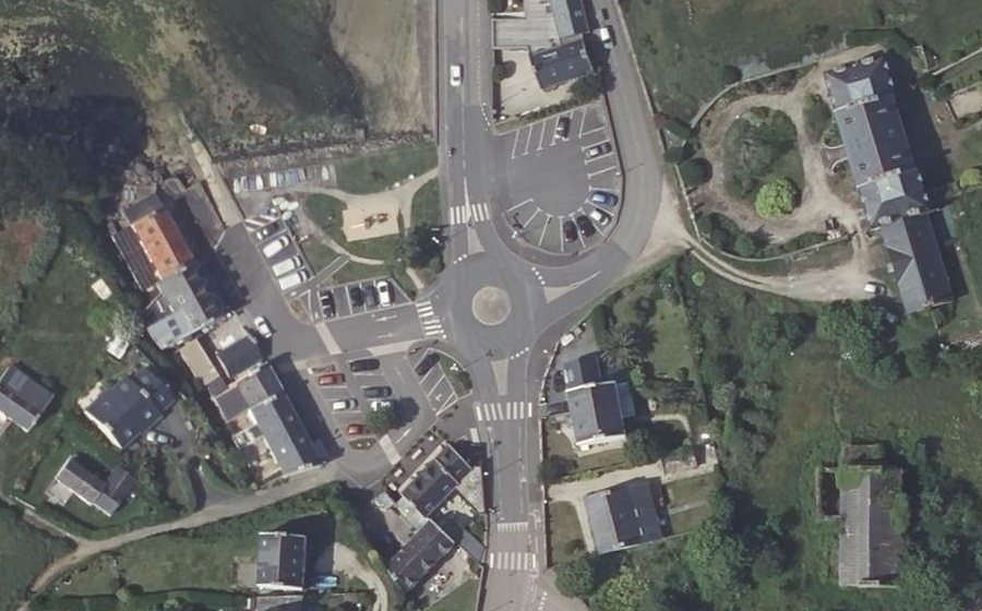 Vue aérienne du Mini-giratoire n°1163819631