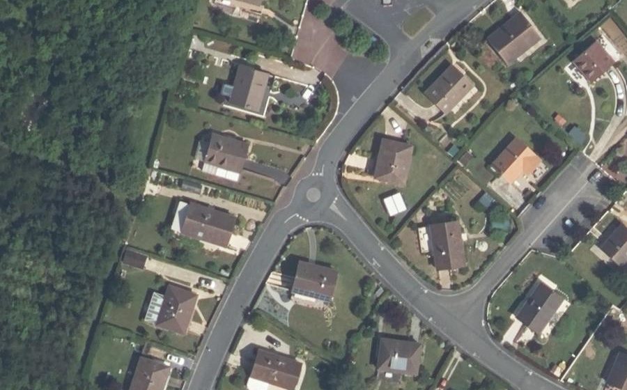 Vue aérienne du Mini-giratoire n°1167149788