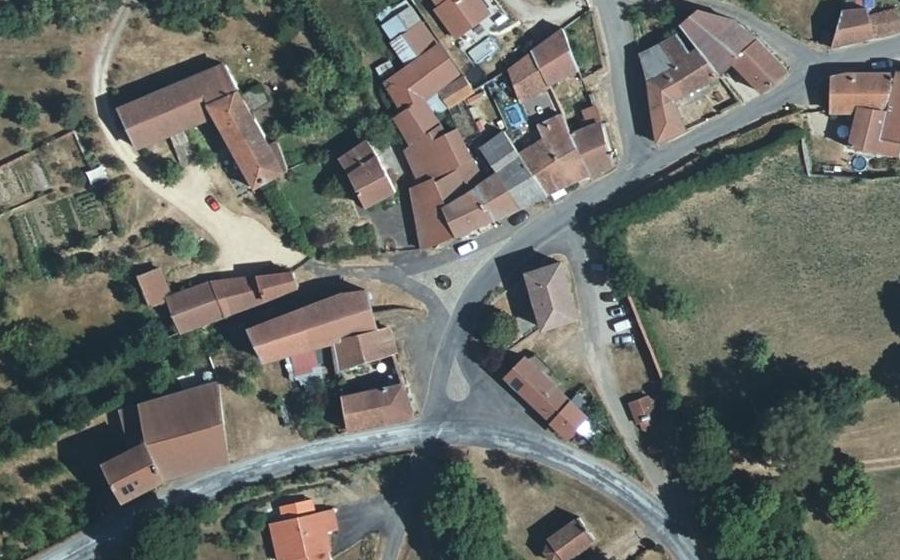 Vue aérienne du Mini-giratoire n°1168932058