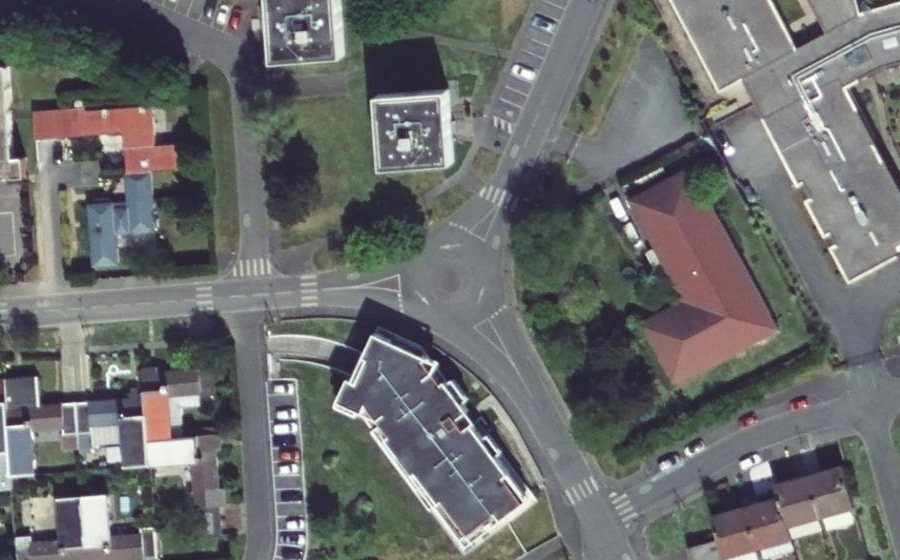 Vue aérienne du Mini-giratoire n°1172912533