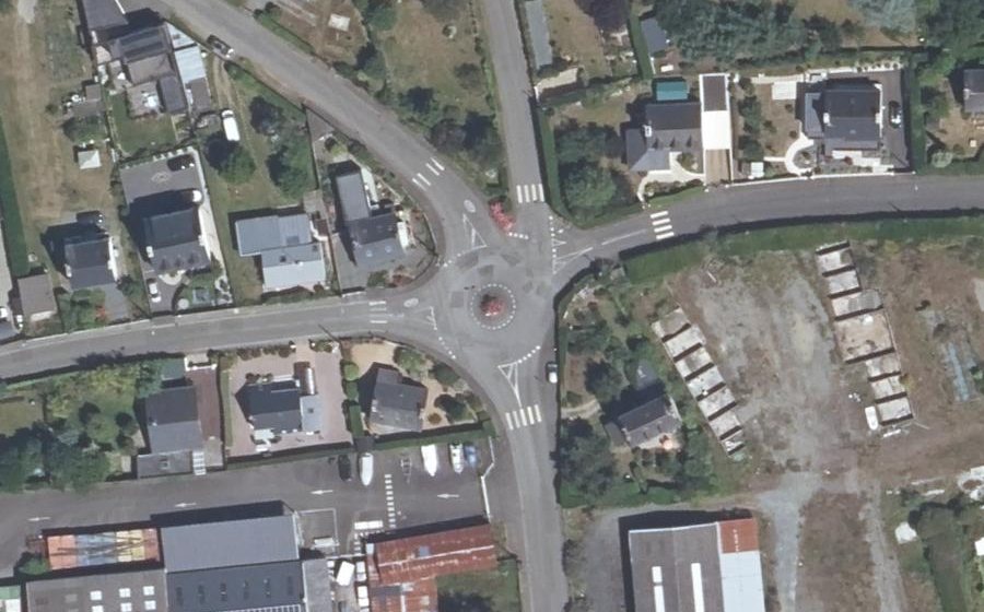 Vue aérienne du Mini-giratoire n°1175713864