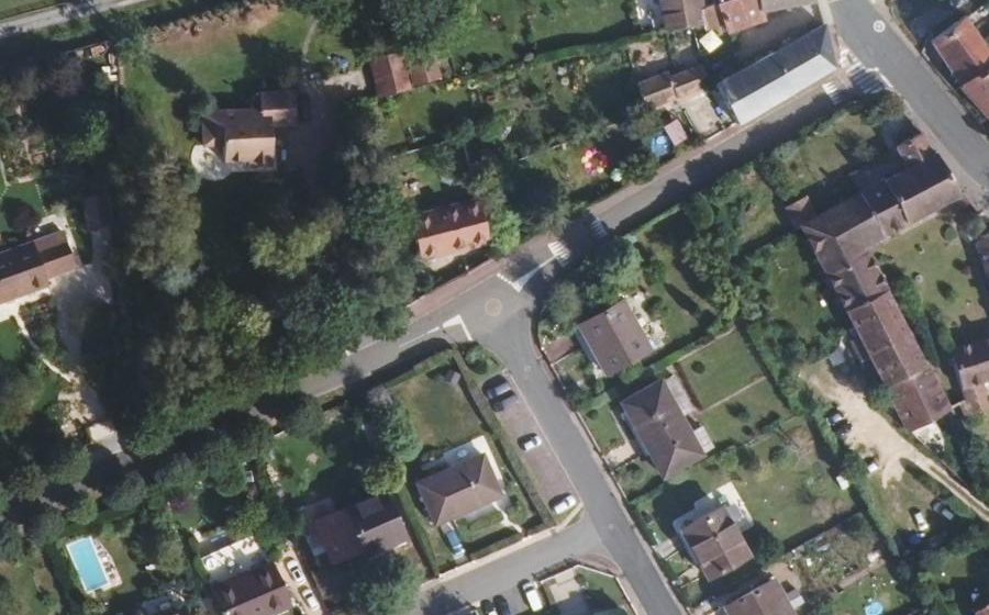 Vue aérienne du Mini-giratoire n°1177470702