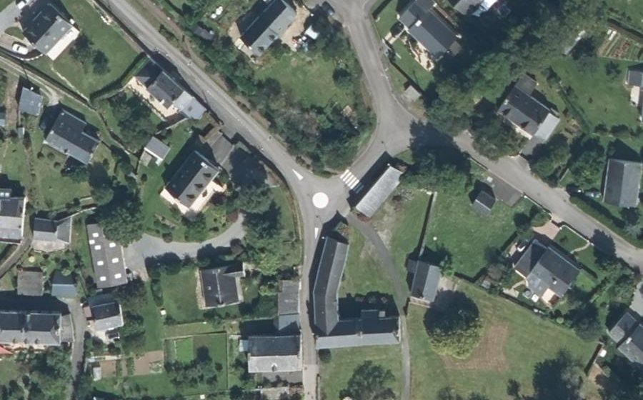 Vue aérienne du Mini-giratoire n°1183035853