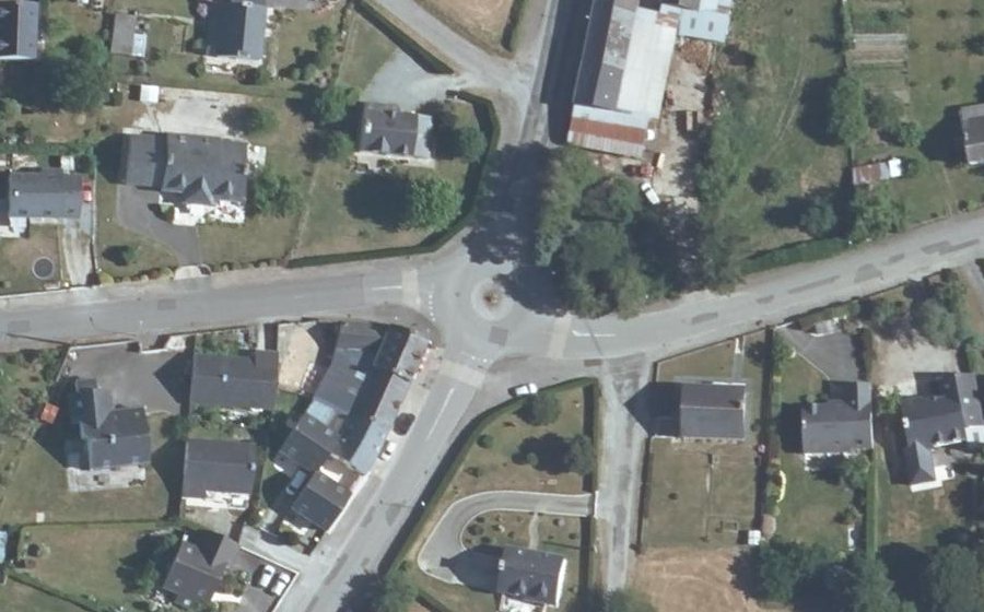 Vue aérienne du Mini-giratoire n°1188031924