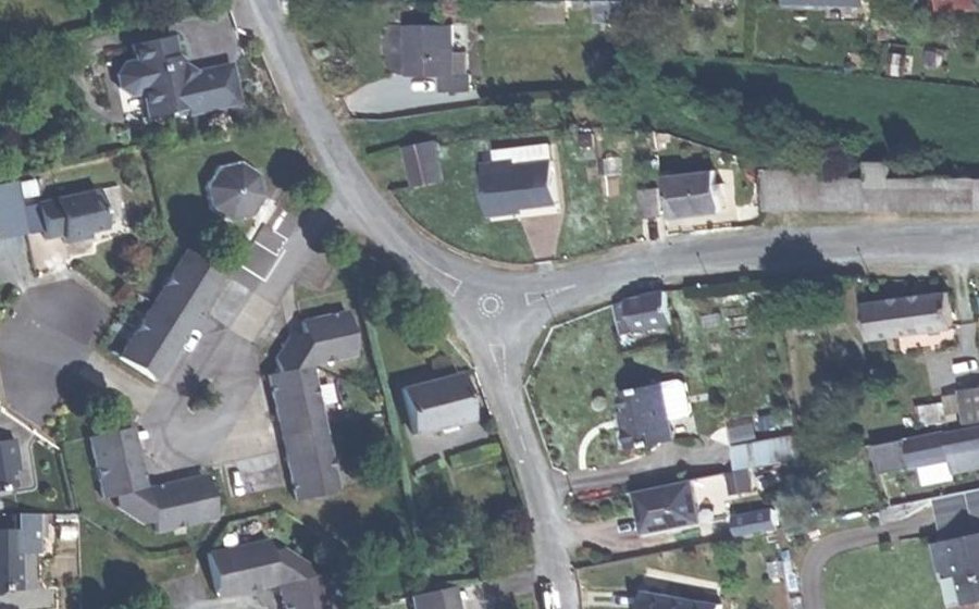 Vue aérienne du Mini-giratoire n°1193284213