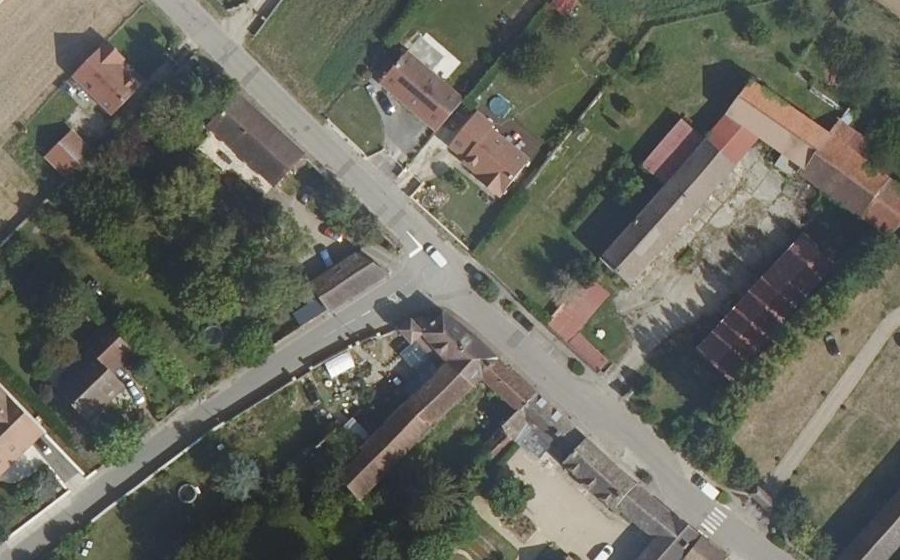 Vue aérienne du Mini-giratoire n°1193658588