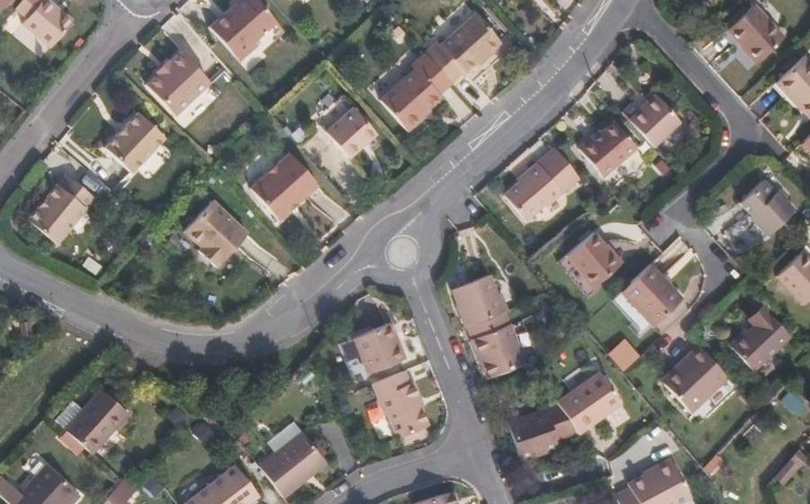Vue aérienne du Mini-giratoire n°1194336816