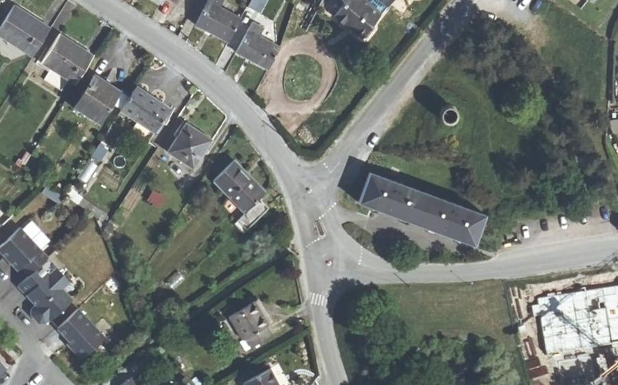 Vue aérienne du Mini-giratoire n°1194814353
