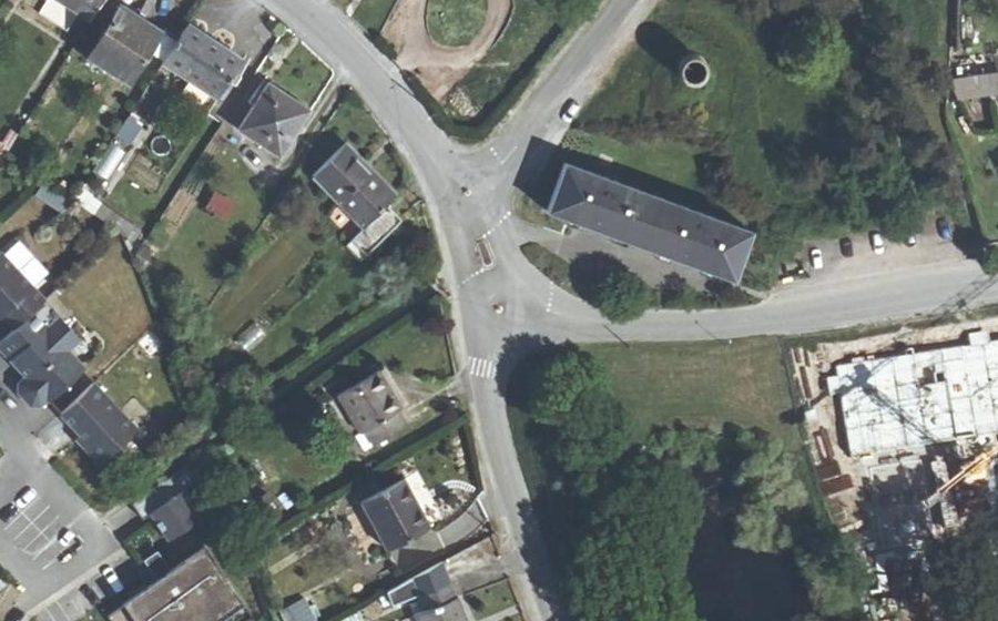 Vue aérienne du Mini-giratoire n°1194814390
