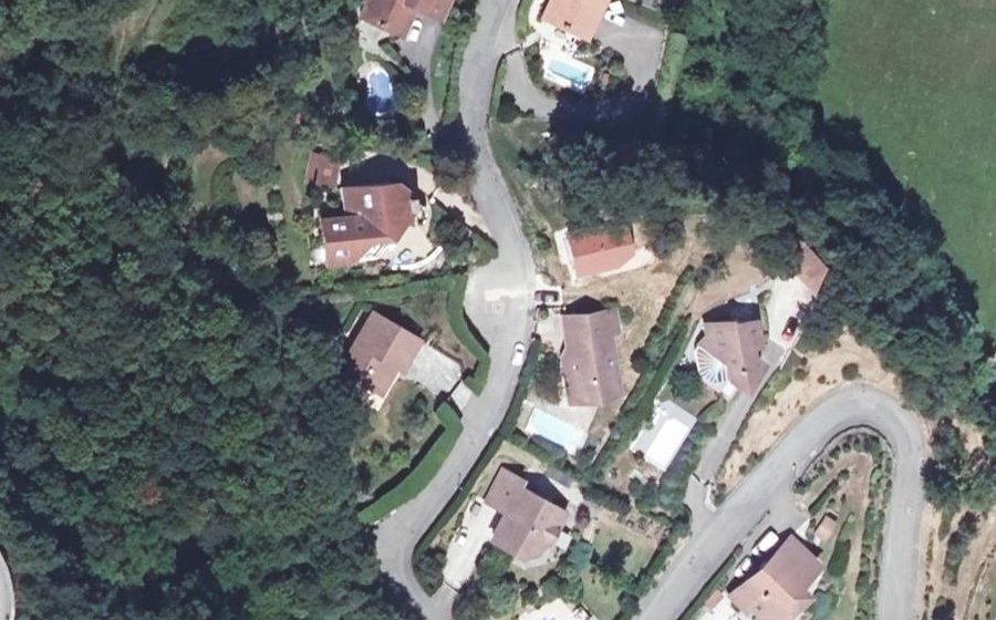 Vue aérienne du Mini-giratoire n°1196895100