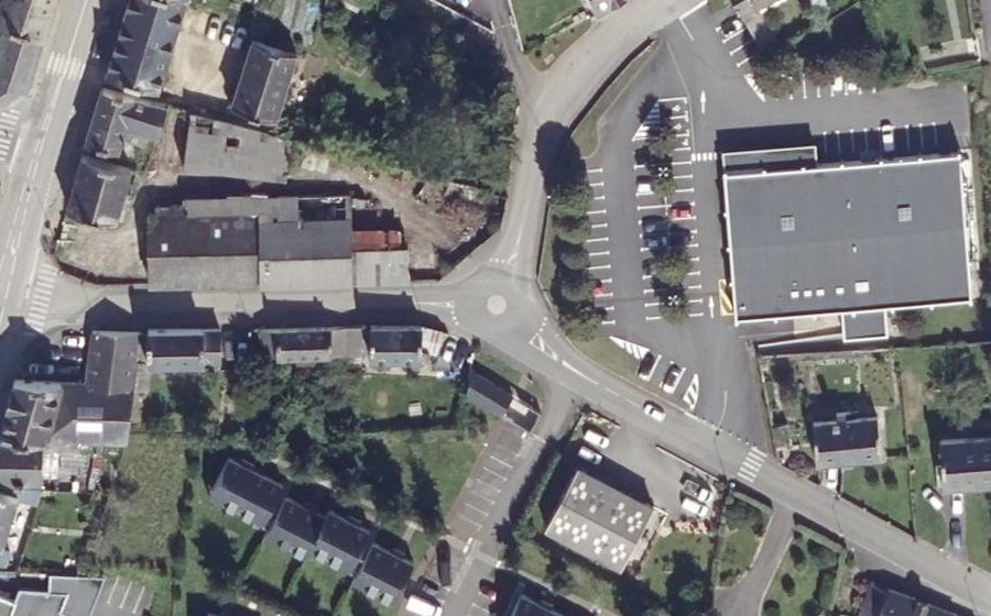 Vue aérienne du Mini-giratoire n°1197777075