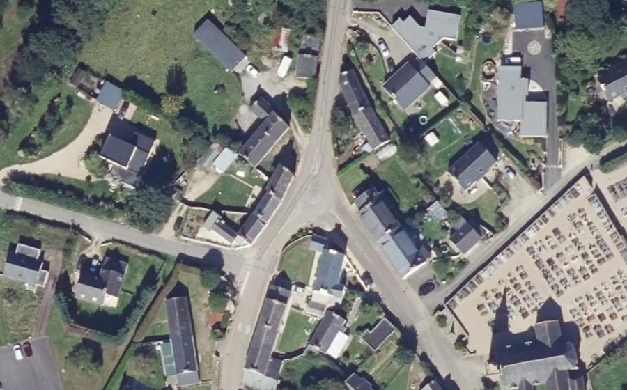 Vue aérienne du Mini-giratoire n°1199530693