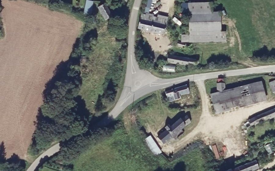 Vue aérienne du Mini-giratoire n°1199530912