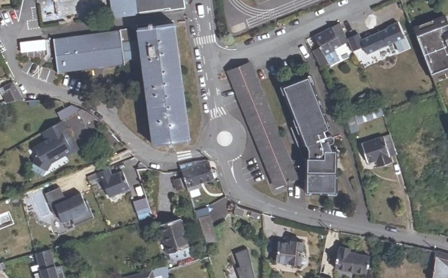 Vue aérienne du Mini-giratoire n°1202065029